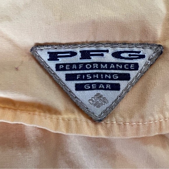 Columbia PFG Performance Fishing Gear Large Utility Shirt Short Sleeve - Picture 13 of 14